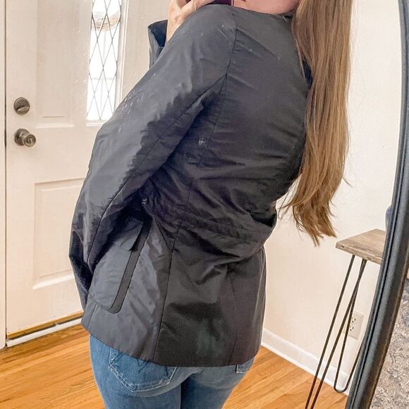 Jil Sander Nylon Blazer Jacket Black 40 - Picture 3 of 9